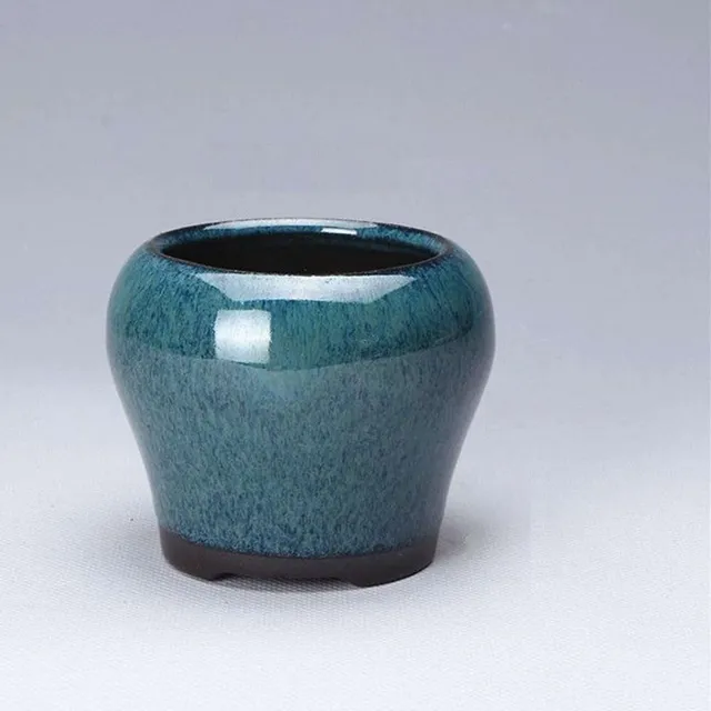 Ceramic pot for bonsai H877