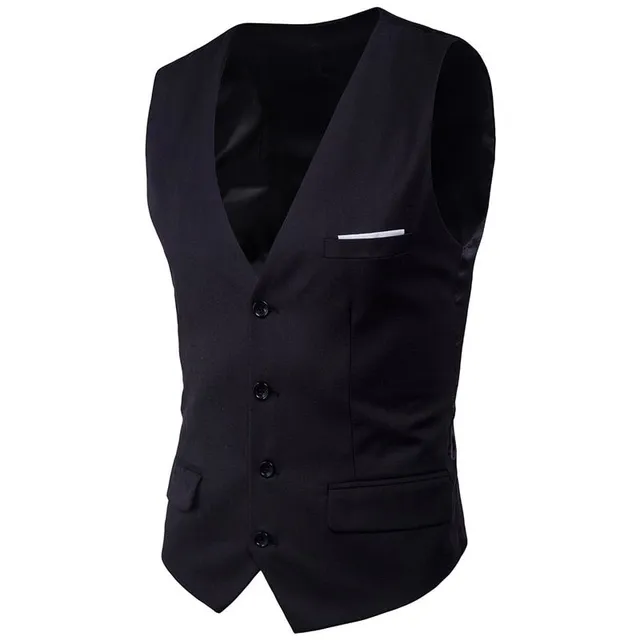 Luxury men's formal vest