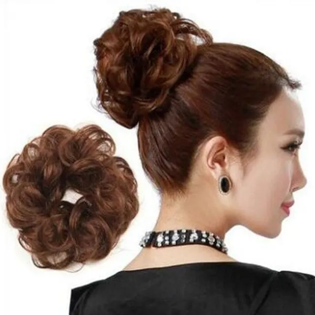 Hairpiece in the shape of a bun