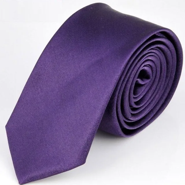 Men's tie 145 cm barva-fialova