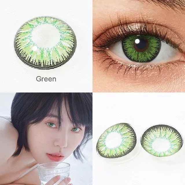 Barevné kontaktní čočky - více barev
