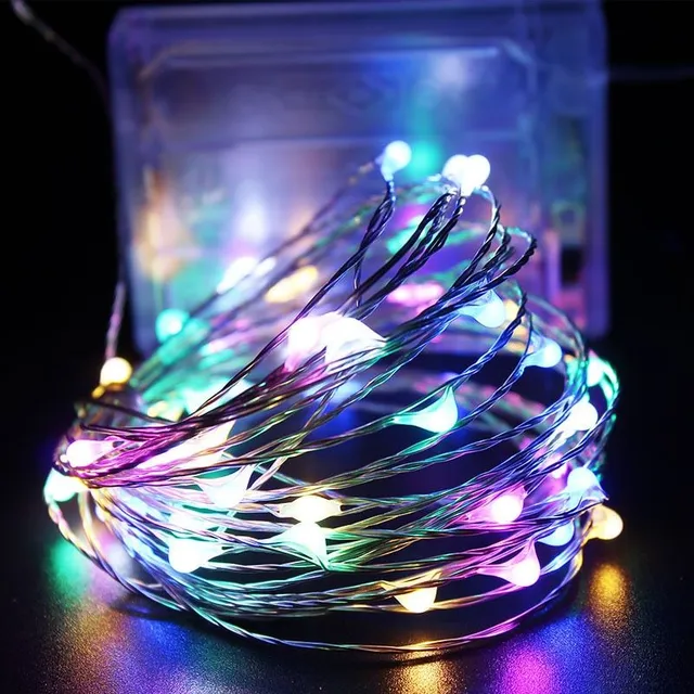 Světelný řetěz LED viacfarebna l