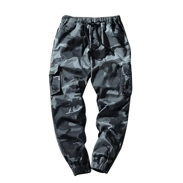 Pánske vreckové nohavice v maskáčoch 115dark-gray 5xl
