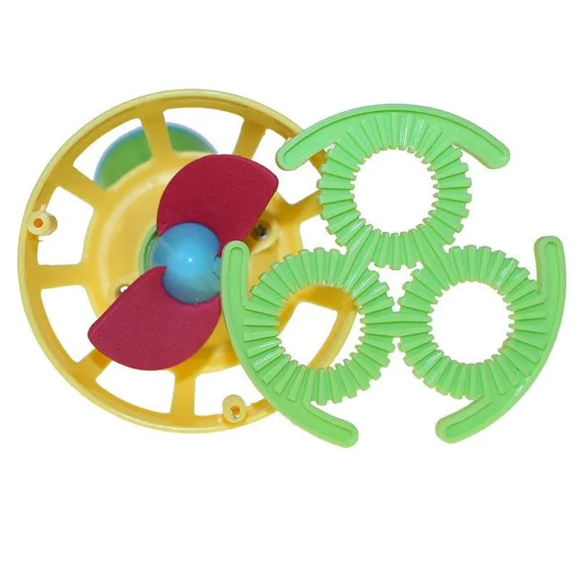 Electric automatic children's super bubble blower