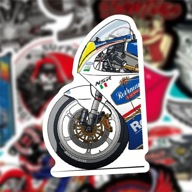 Stickers for bikers 50 pcs E227