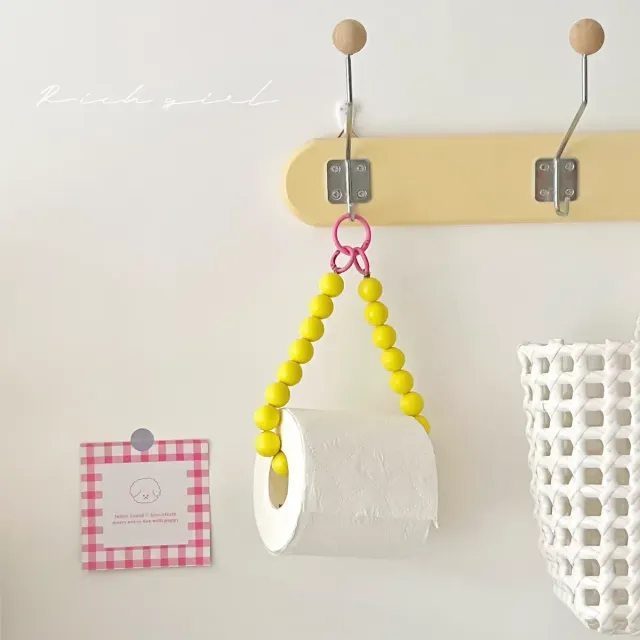 Modern toilet paper holder - design extravagant balls, several color variants