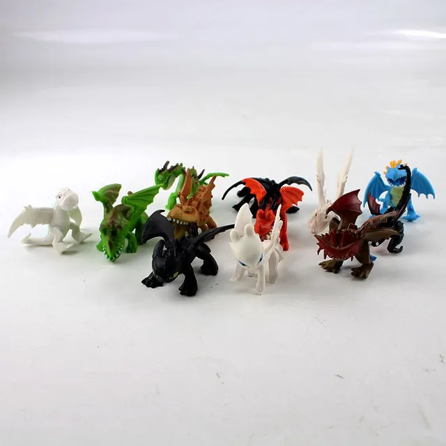 Dragon figures 12 sztuk