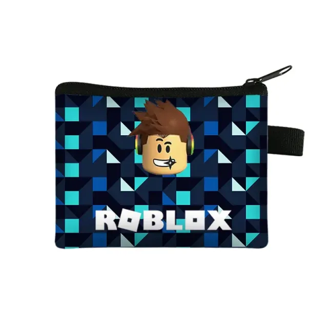 Stylowy zestaw szkolny dla dzieci - plecak, piórnik, torba na lunch z różnymi motywami Roblox