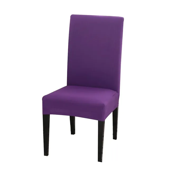 Elastyczna okładka na krzesło Henriet purple
