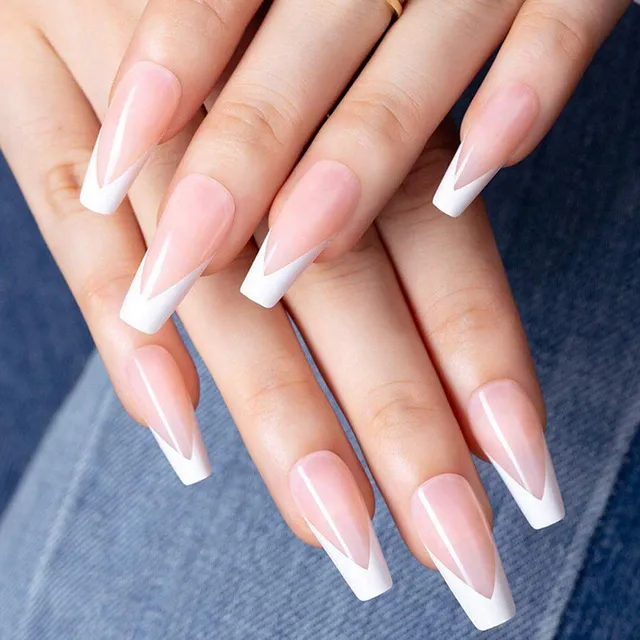 Sztuczne tipsy do manicure - 100szt