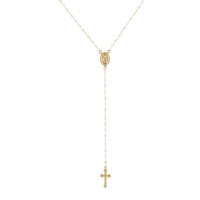 Ladies minimalist necklace - Rosary