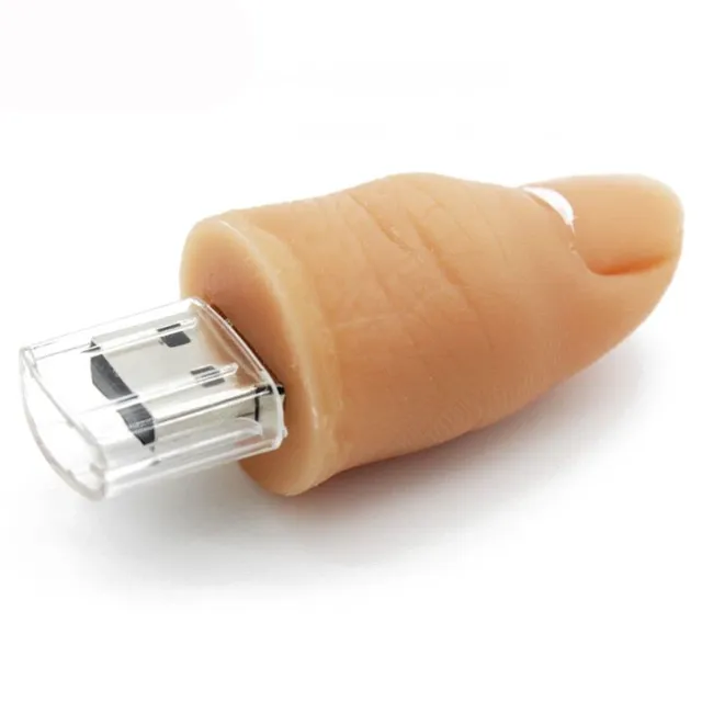 USB flash drive finger