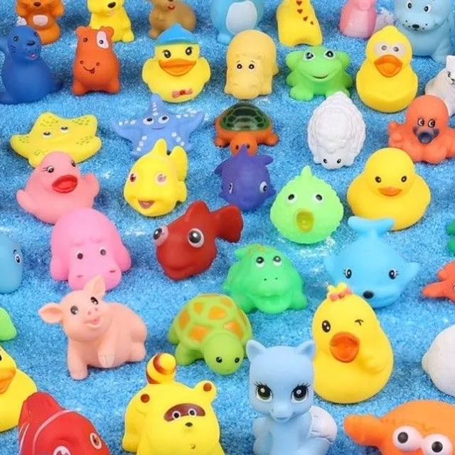 Floating toys for water 10 pcs