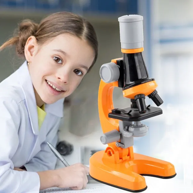 Improved educational children's microscope for scientific experiments