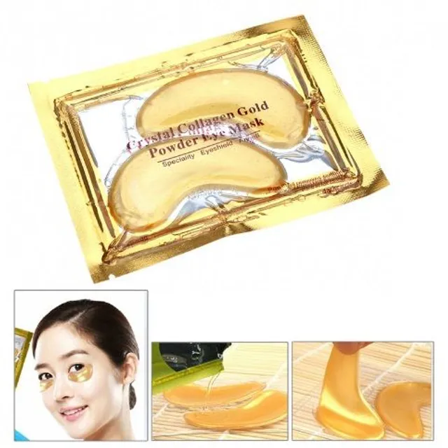 Golden collagen eye mask - 10 packs