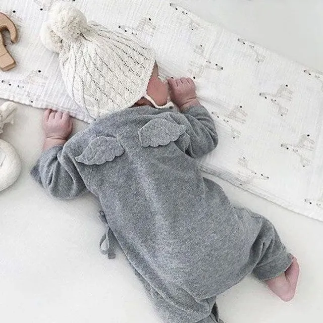 Infant jumpsuit with wings - 2 colours