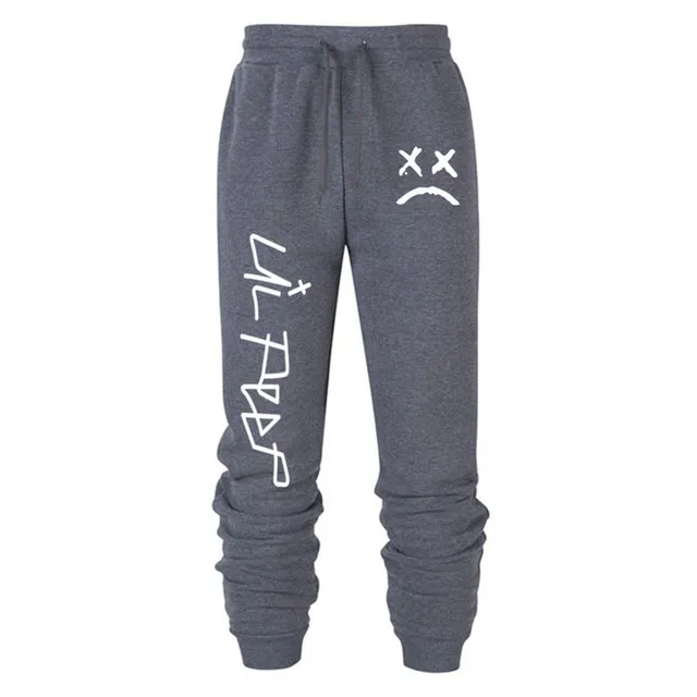 Men's modern sweatpants with Lil print