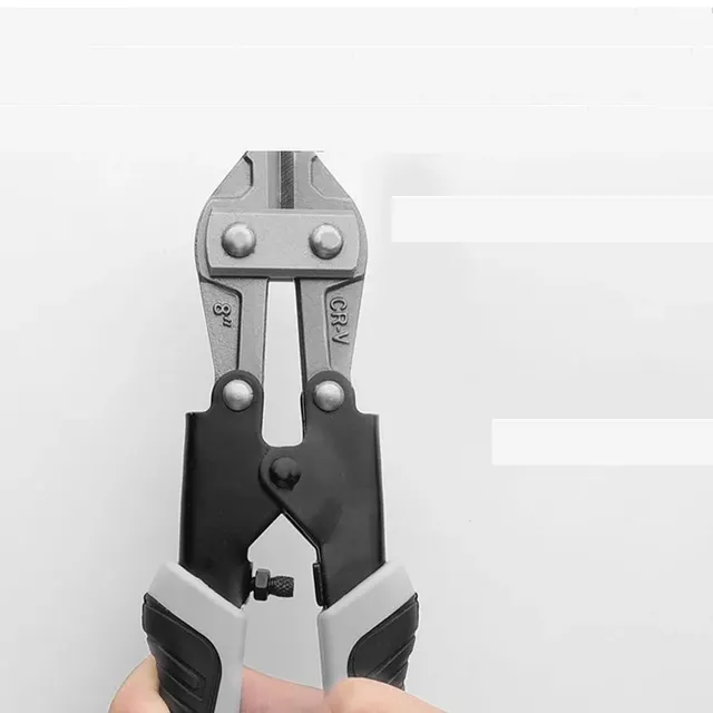 Robust cutting pliers for thick wires and steel rods