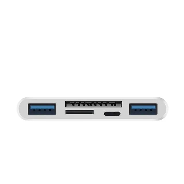 USB / USB-C / Lightning Multifunkční čtečka paměťových karet