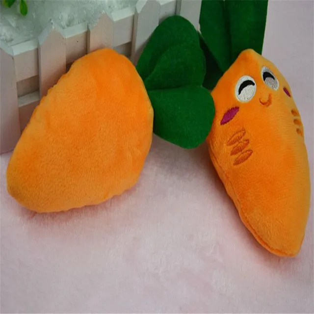 Plush carrot