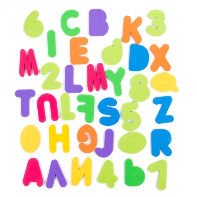 Letters and figures up to tub 36 pcs