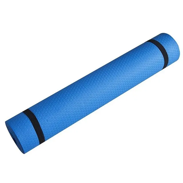 Non-slip foam mat for yoga and other exercises