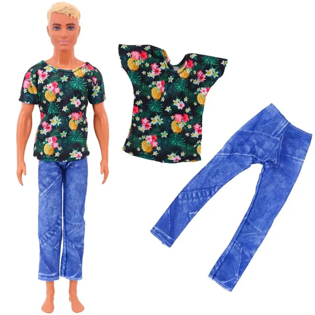 Sada módneho oblečenia pre Barbie Kena