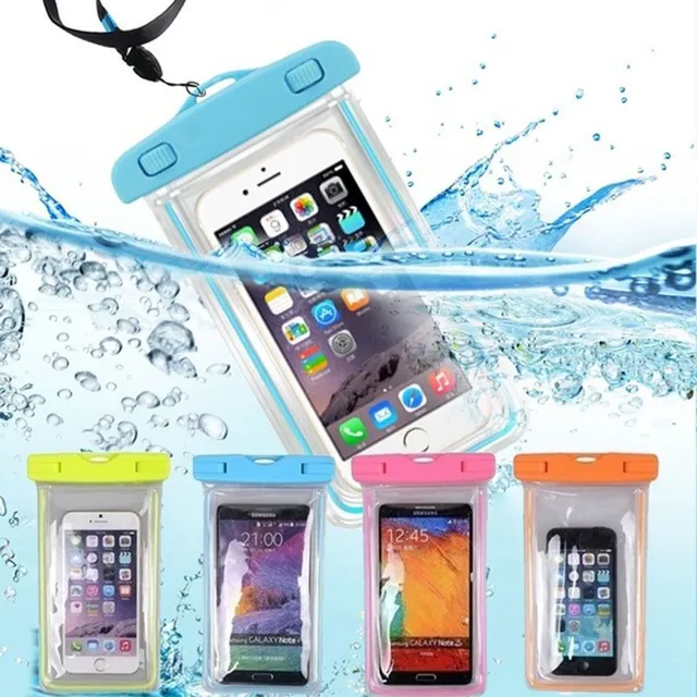 Universal waterproof mobile holster