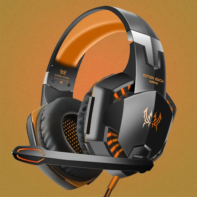 Embrace the game: Stereo Game Headset with Microphone with Noise Repression