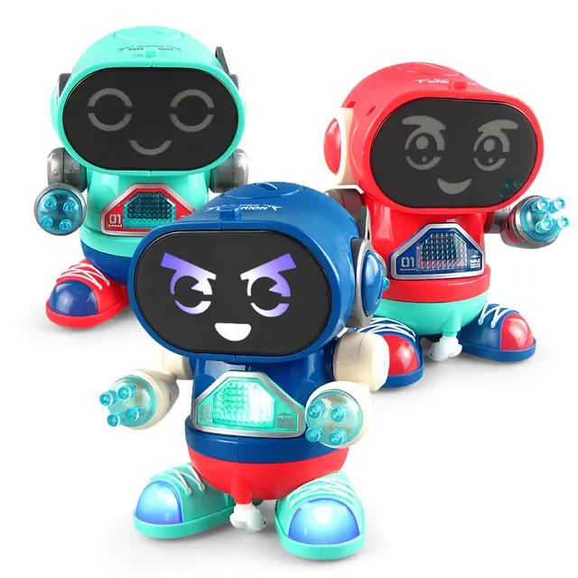 Tančící svítící robot pro děti