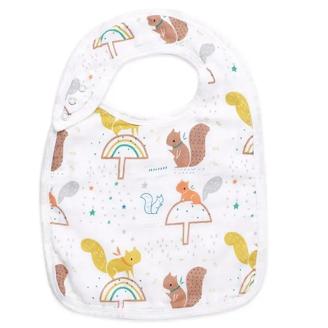 Baby bib wykonane z bawełny bambusowej - miękkie  Bibs dla