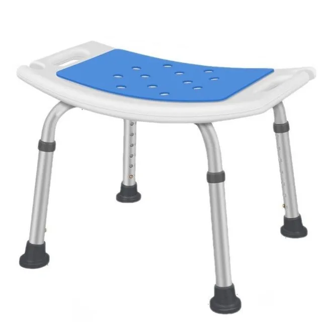 1 pièce Chaise de douche pour seniors/personnes handicapées - Hauteur d'assise réglable pour douche et baignoire