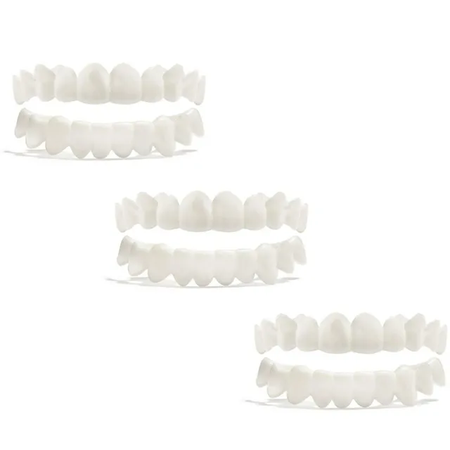 Umelé zuby pre dokonalý úsmev (horné a dolné)