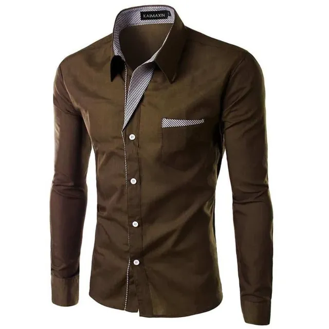 Chemise slim-fit pour homme Elegance