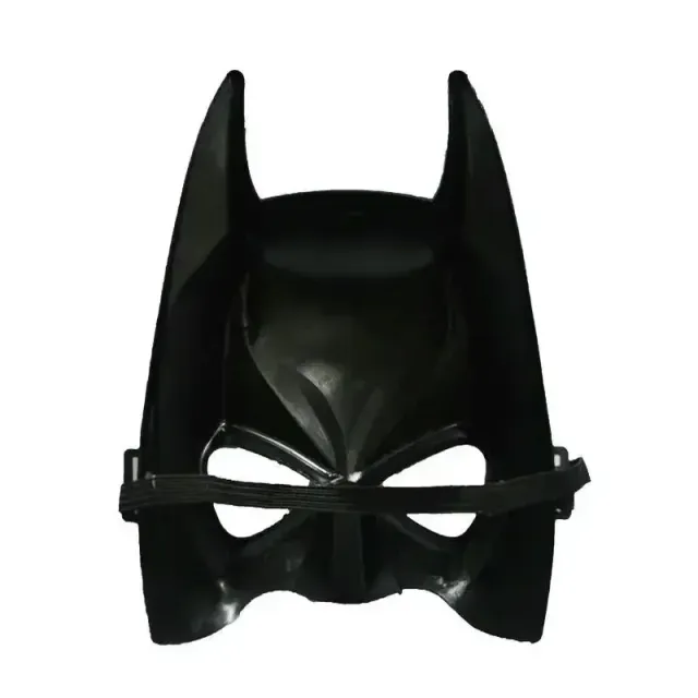 Carnival design mask - Batman-style scrub, black color