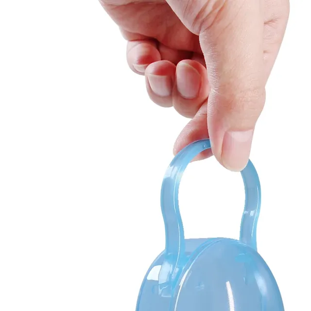 Přenosné pouzdro na dudlík pro novorozence bez obsahu BPA ve třech barvách