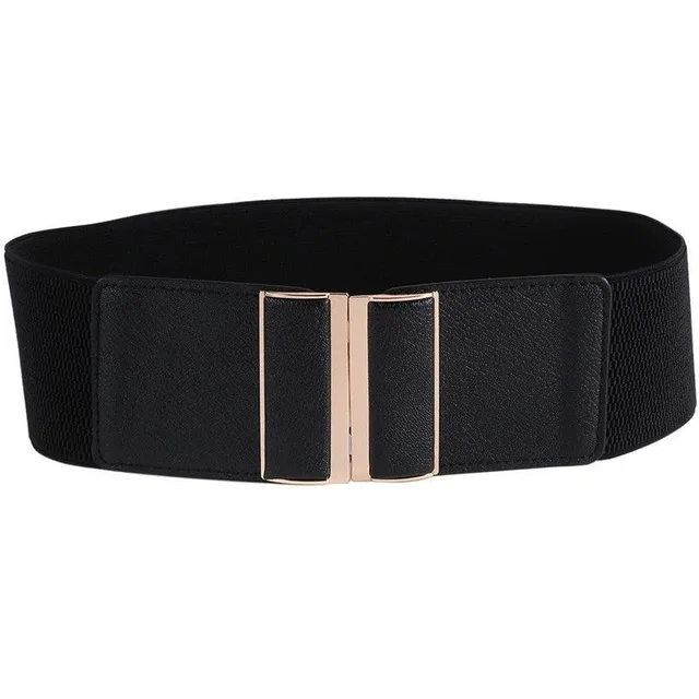 Women's elastic belt Diego damsky-elasticky-pasek-l53-cerna 65-cm