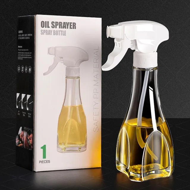 Kitchen Tool - Oil Sprayer, Glass Oil Sprayer, Oil Sprayer with Spray, Creative Oil Bottle, Home Oil Salad Spray, Barbecue, Bake, Cooking, Camping, Picnics, Kitchen utensils, Kitchen Accessories