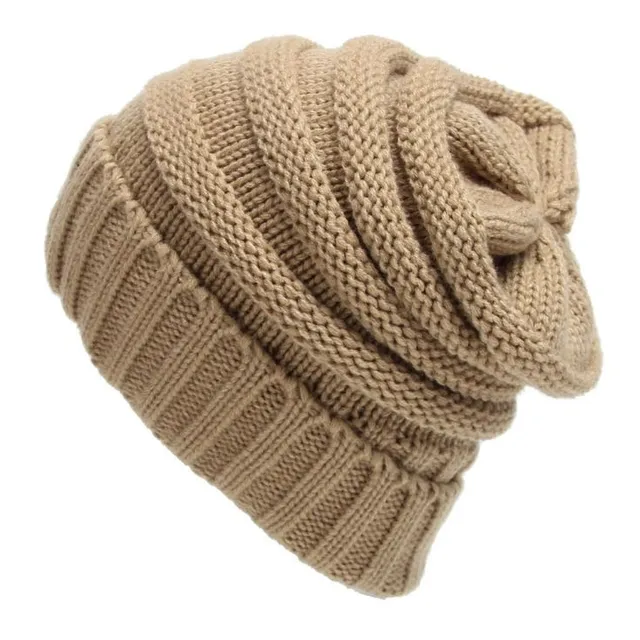 Winter stylish women's knitted warm hat Furtalk