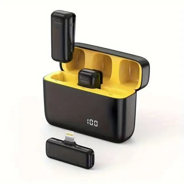 Bezprzewodowy mikrofon lavalierowy Pro (Plug & Play) - iPhone, iPad