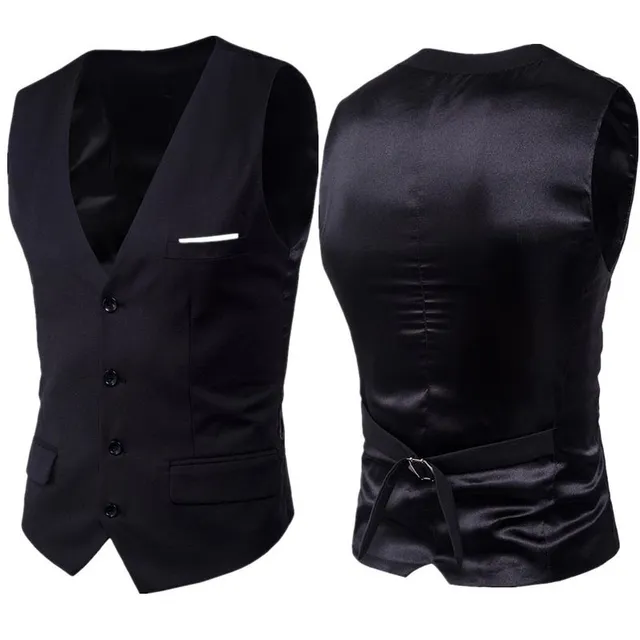 Luxury men's formal vest