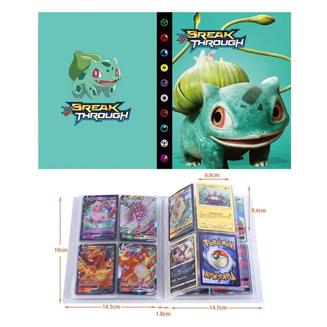 Anime album for collector's cards Pokémon VMax