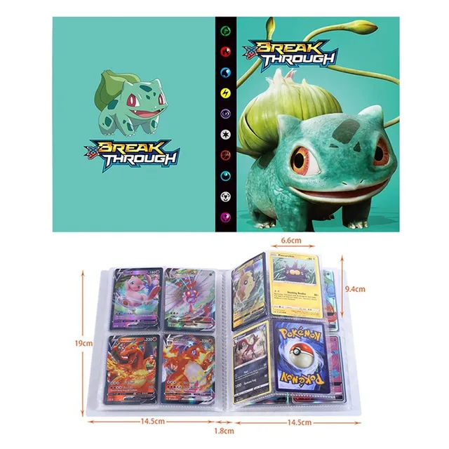 Pokémon VMax Anime Album zberateľských kariet