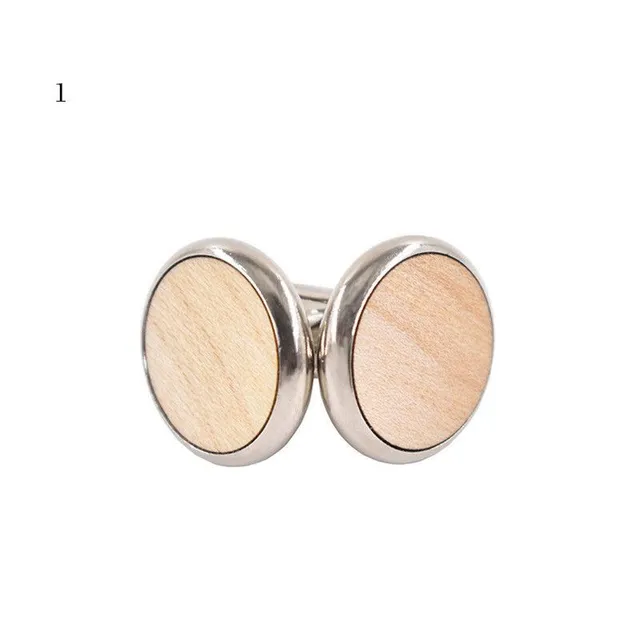 Wooden cuff links Cuff - 3 types