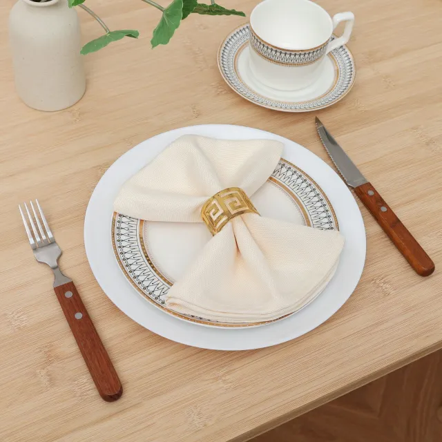 6 buc. Șervețele din material frumos pentru nunți, aniversări și petreceri - șervețele unice pentru cină pentru o experiență culinară de lux