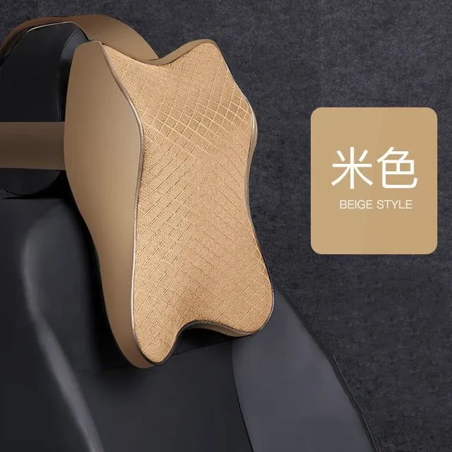 Suport pentru cap pentru scaun auto cu pernă din spumă de memorie 3D
