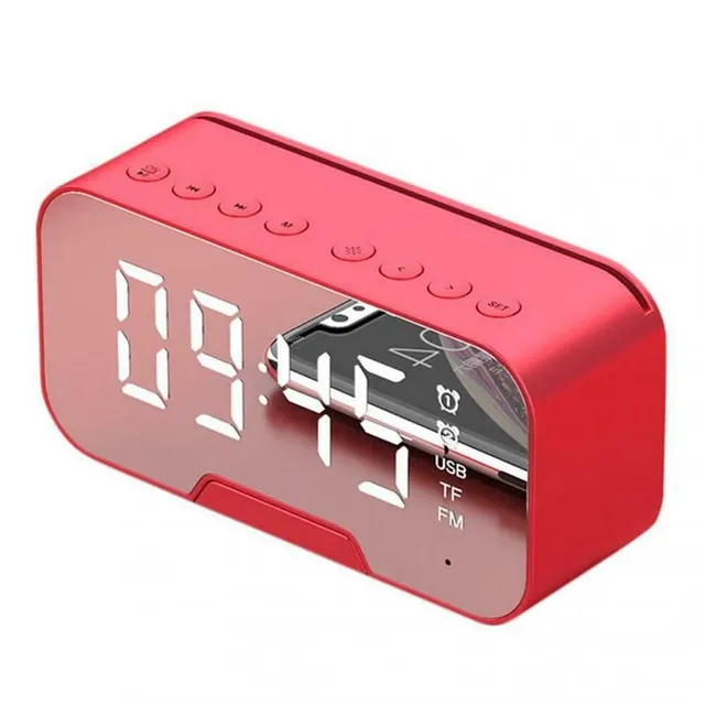 Bluetooth alarm clock with radio and mp3