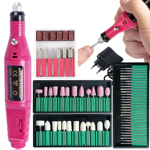 Professional electric nail grinder - set