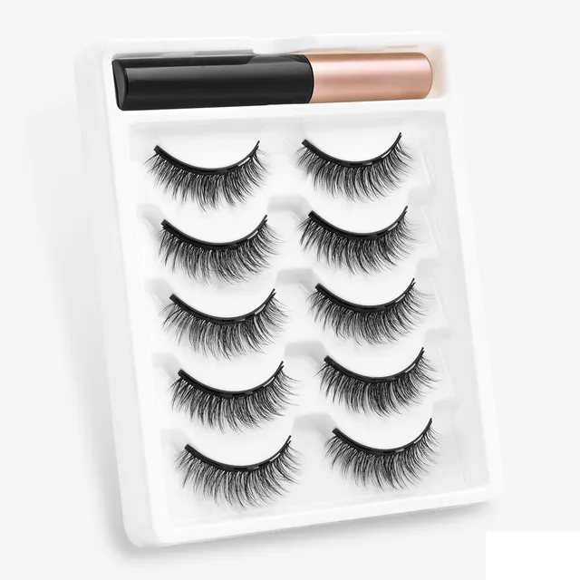 5 pairs magnetic false eyelashes