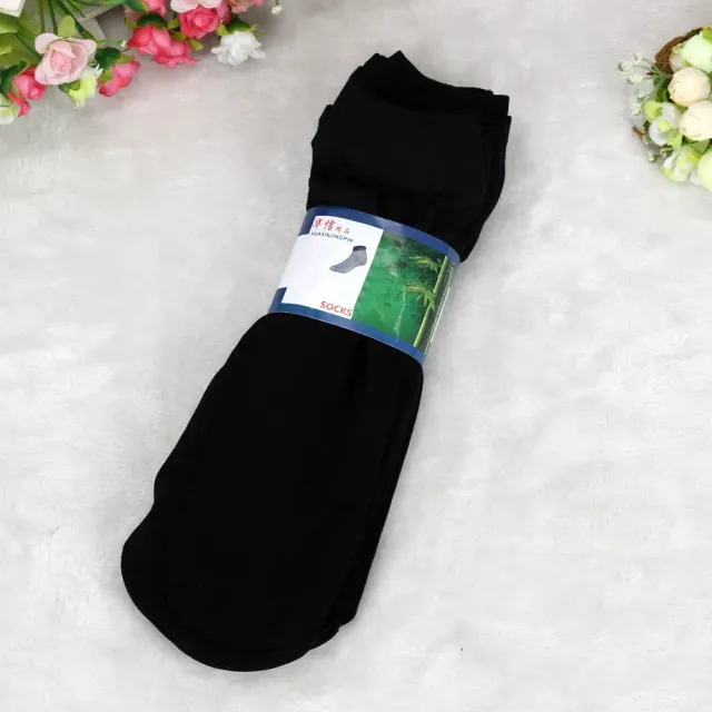 10 pairs of ultra thin men's socks made of silk